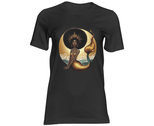 T-shirt « Sirène Afro » - Laissez émerger votre magie intérieure