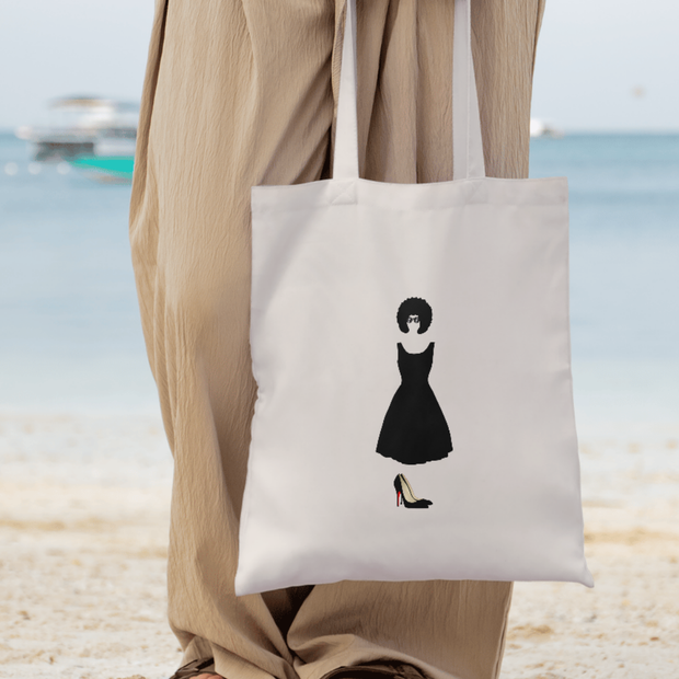 Tote Bag « Élégance Afro » – L’allure d’une Reine au Quotidien