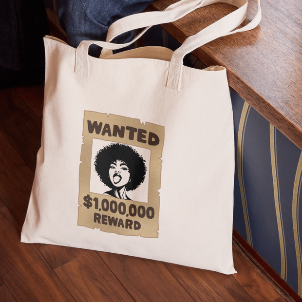 Tote Bag « Wanted Queen » – Intrépide, stylée, inestimable