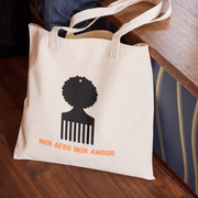 Totebag « Mon Afro, Mon Amour » – Parce que ton afro mérite d'être célébré