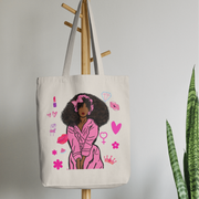 Tote Bag « Glamour Afro Chic » - Sublimez votre Féminité