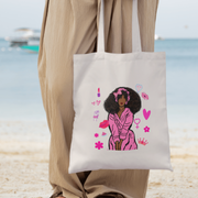 Tote Bag « Glamour Afro Chic » - Sublimez votre Féminité