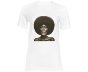 T-shirt Bubblegum Afro – Audacieuse & Élégante