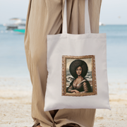 Totebag « Mona Lisa des Temps Modernes » – L'art de la Beauté Noire