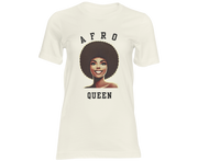 T-shirt Afro Queen Smile – Rayonnante & Fière