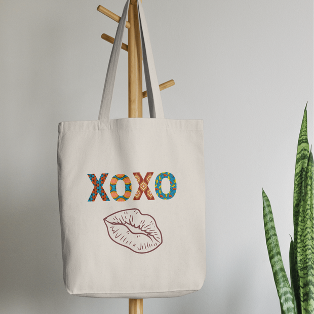 Totebag « XOXO Wax &amp; Love » – Des bisous colorés, un amour affirmé