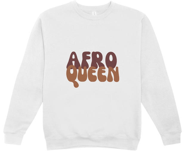 AFRO QUEEN – Le sweat qui célèbre ta couronne invisible