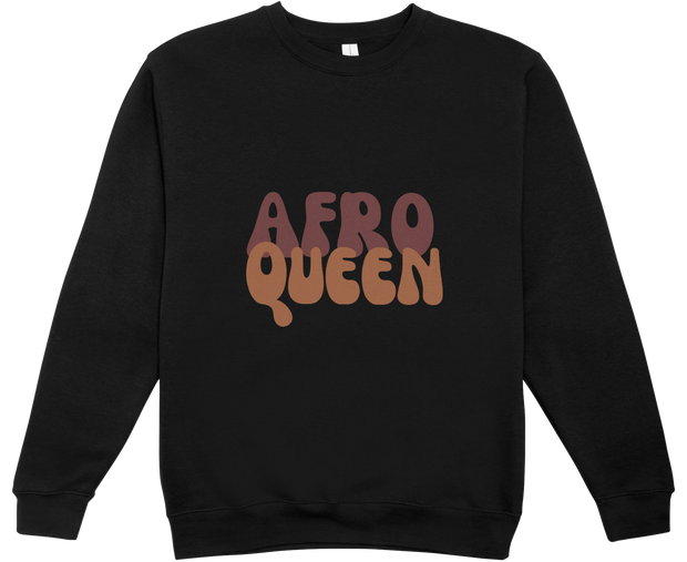 AFRO QUEEN – Le sweat qui célèbre ta couronne invisible