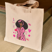 Tote Bag « Glamour Afro Chic » - Sublimez votre Féminité