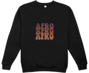 Sweat-shirt « AFRO AFRO AFRO » – L'affirmation d'un héritage