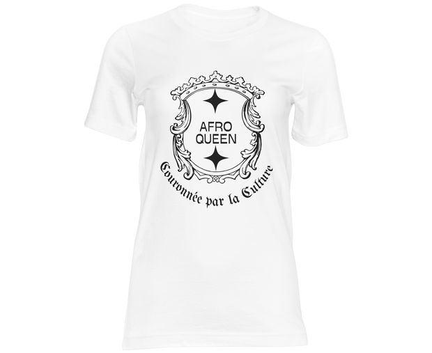T-shirt « Afro Queen - Couronnée par la Culture »