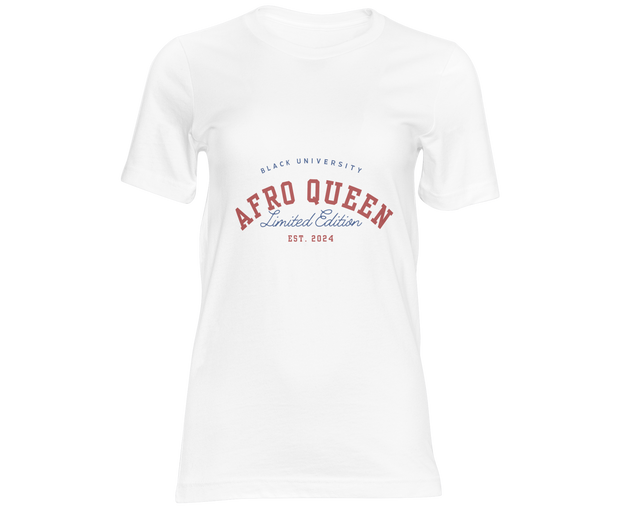 T-shirt « Afro Queen - Limited Edition » - Votre Diplôme de Fierté