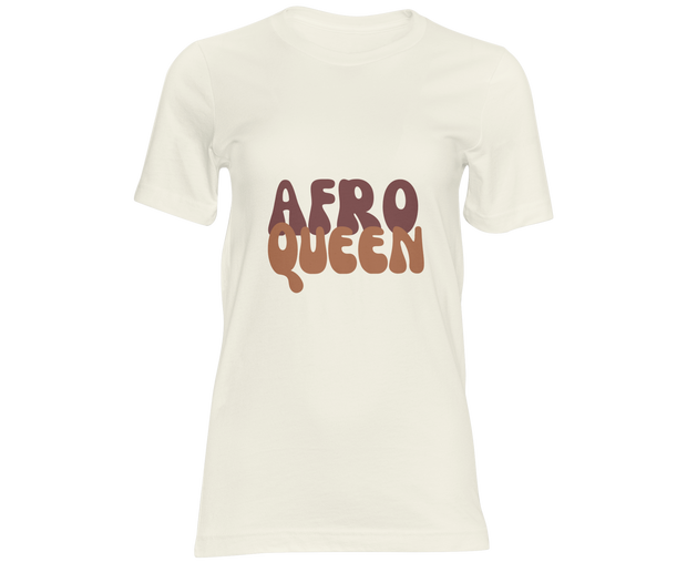 T-shirt « Afro Queen » - Affichez votre Fierté avec Style