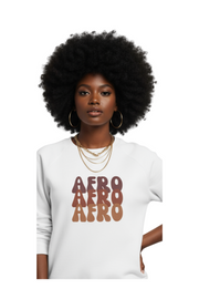 Sweat-shirt « AFRO AFRO AFRO » – L'affirmation d'un héritage