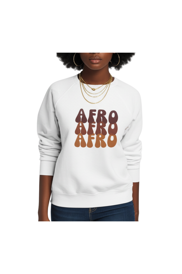 Sweat-shirt « AFRO AFRO AFRO » – L'affirmation d'un héritage
