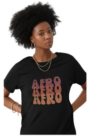 T-shirt « Afro Afro Afro » - Rayonnez avec votre Authenticité