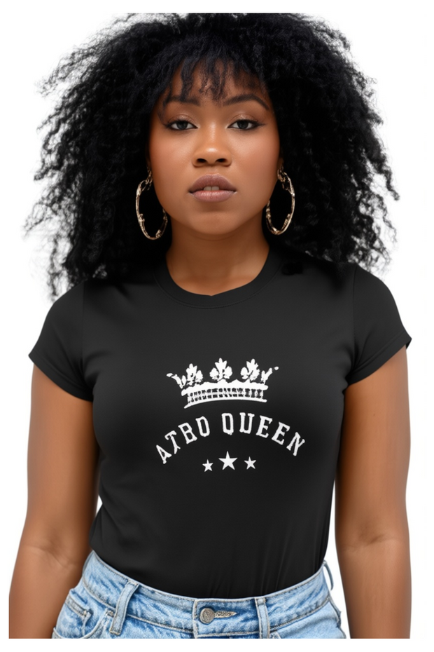 T-shirt « Afro Queen » - Votre Couronne, Votre Pouvoi