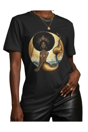 T-shirt « Sirène Afro » - Laissez émerger votre magie intérieure