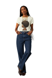 T-shirt « Afro Queen » - Affirmez votre Royauté